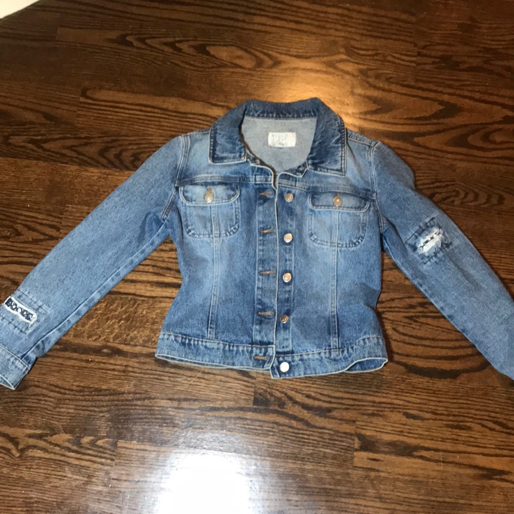 Blu Girl Jean Jacket Small